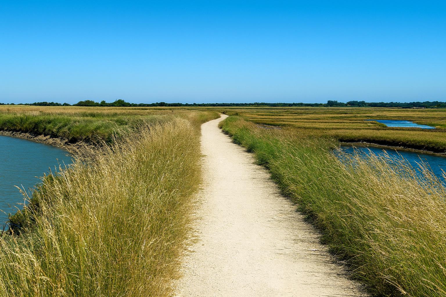 Abschnitt eines eurovelo radweges
