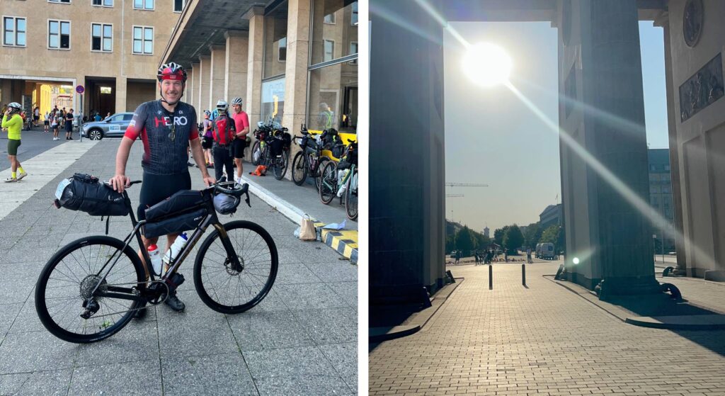Matthias Eisele (Startnummer 209) beim Start im Berlin
