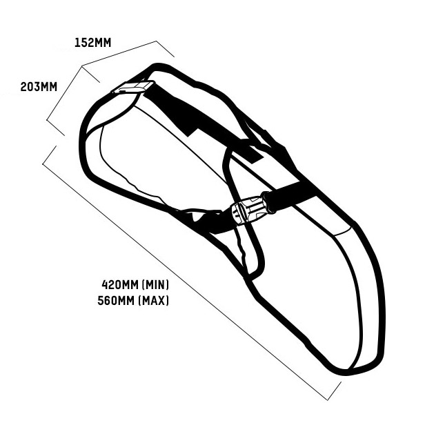 Blackburn Outpost Seat Pack & Dry Bag Satteltasche mit Packsack