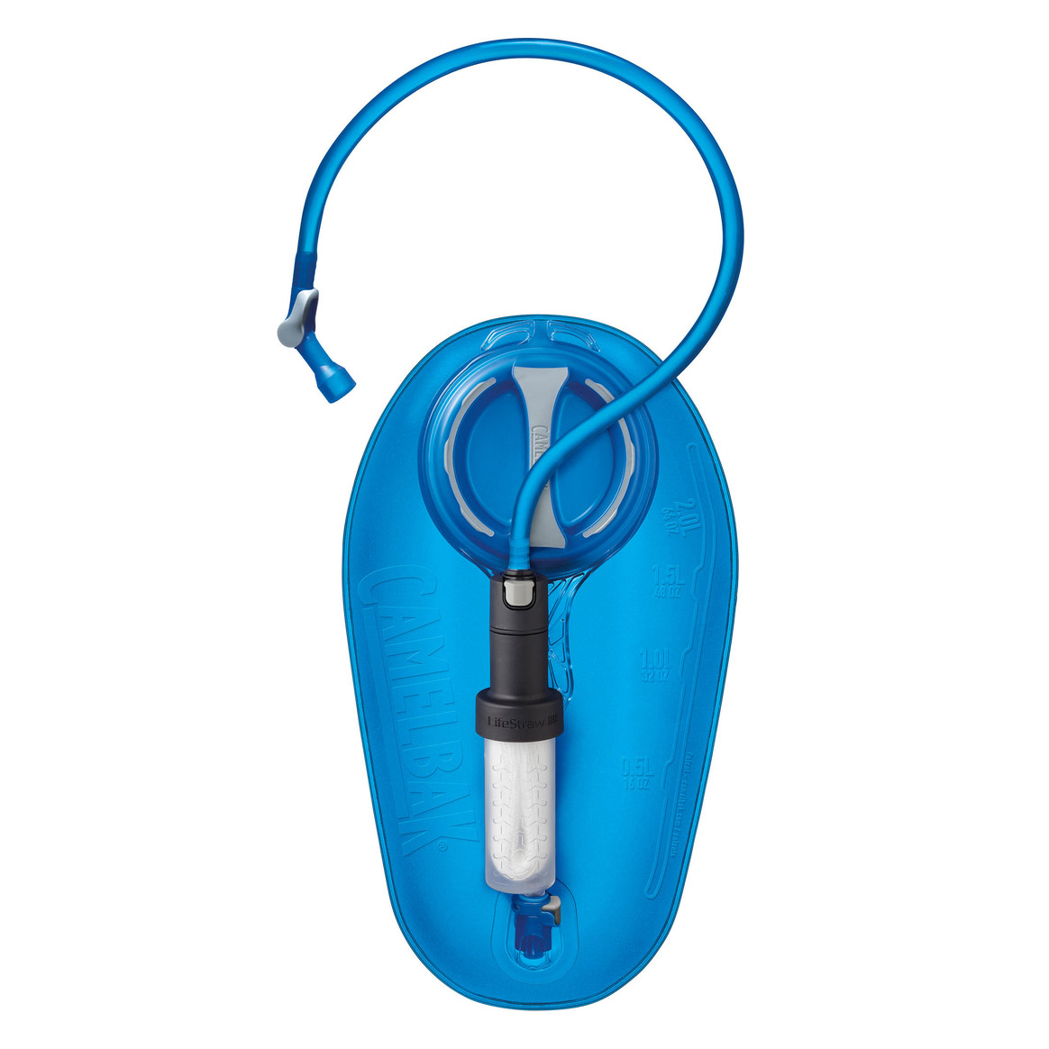 Camelbak Crux 2L Trinkblase + LifeStraw Filtersystem Set