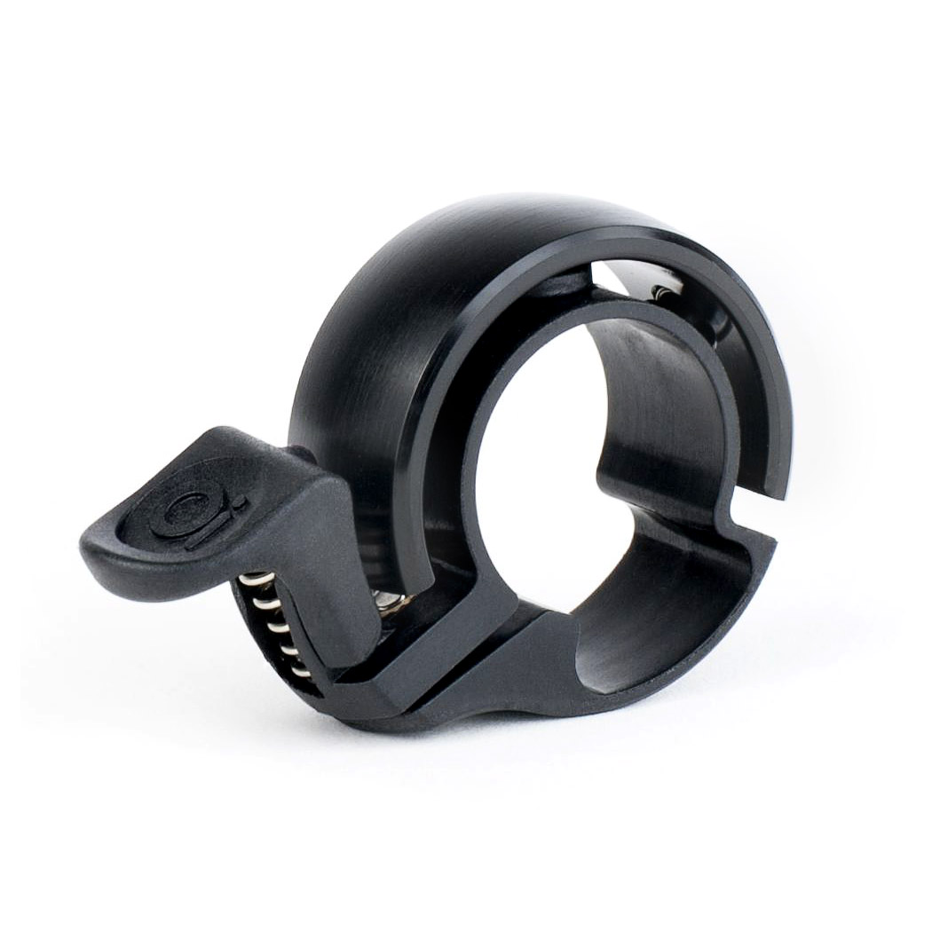 Knog Oi Classic Fahrradklingel Small 22.2mm Schwarz / Silber / Kupfer