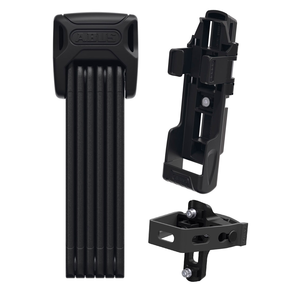 ABUS Bordo 6000K XPlus SH Folding Lock Black | 90cm, Einzeln | AB62094