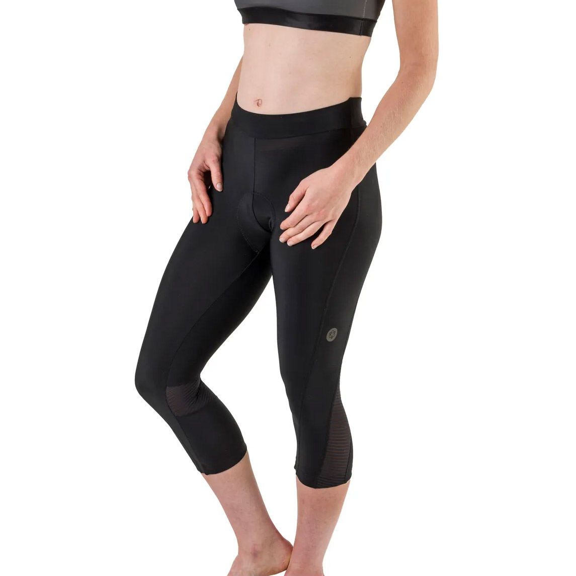 AGU 7/8 Capri Bike Shorts Essential Womens Black S 4520400100003