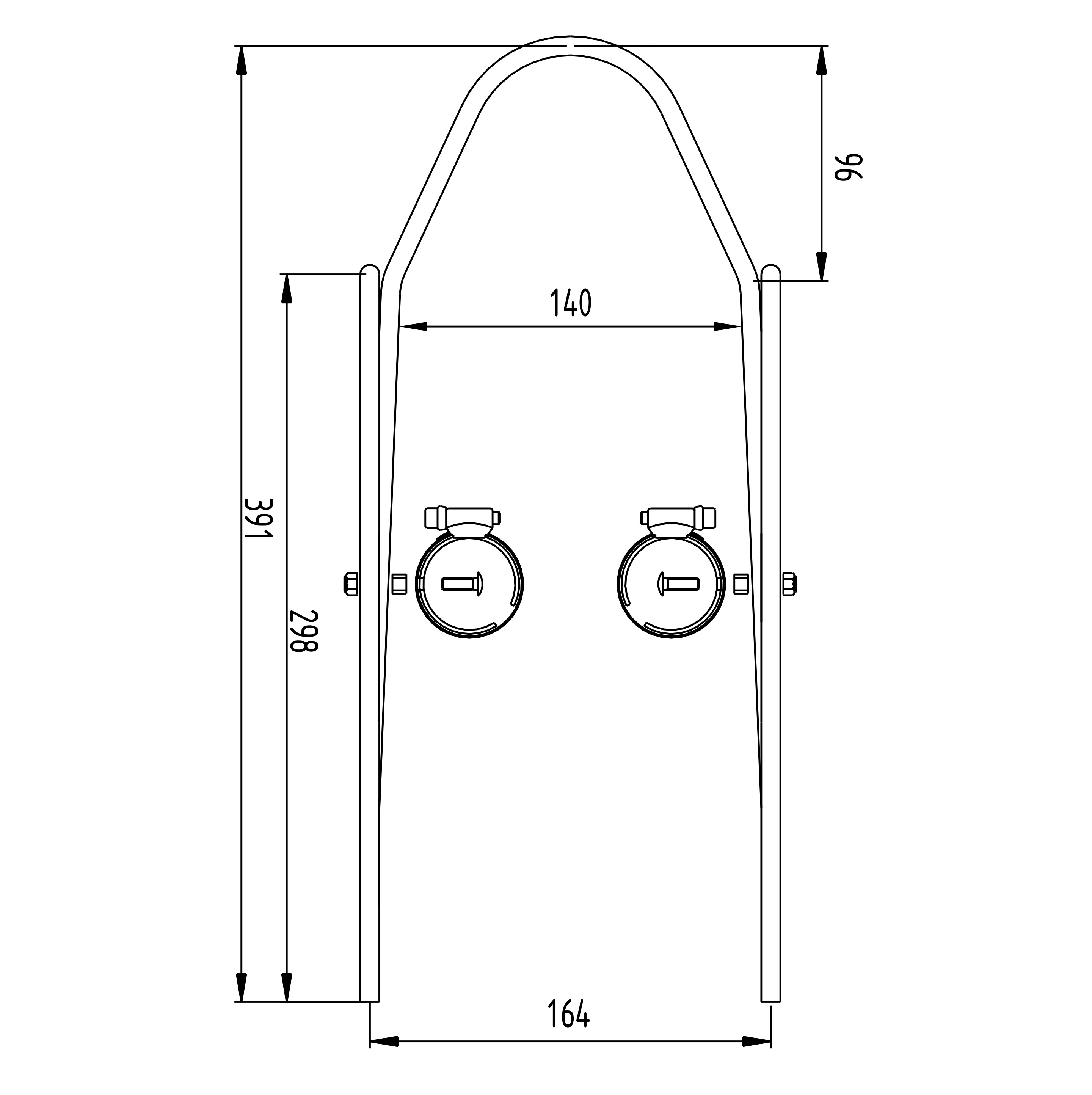 Produktbild von Alu Gepäckträger Fahrrad ZEFAL Lowrider Raider F Gepäckträger