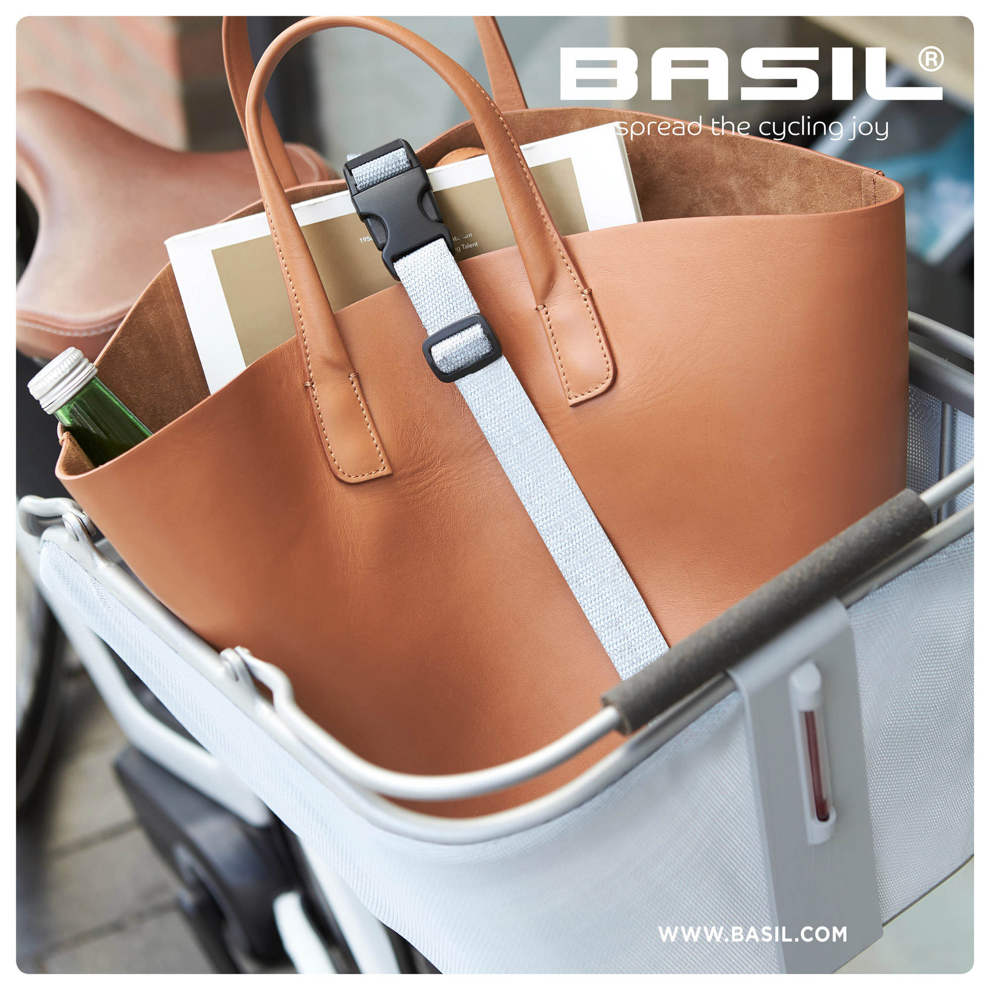 BASIL REAR RACTOP MESH CENTO TECH FIBER MIK NORDLICHT ICE-BU main image 1