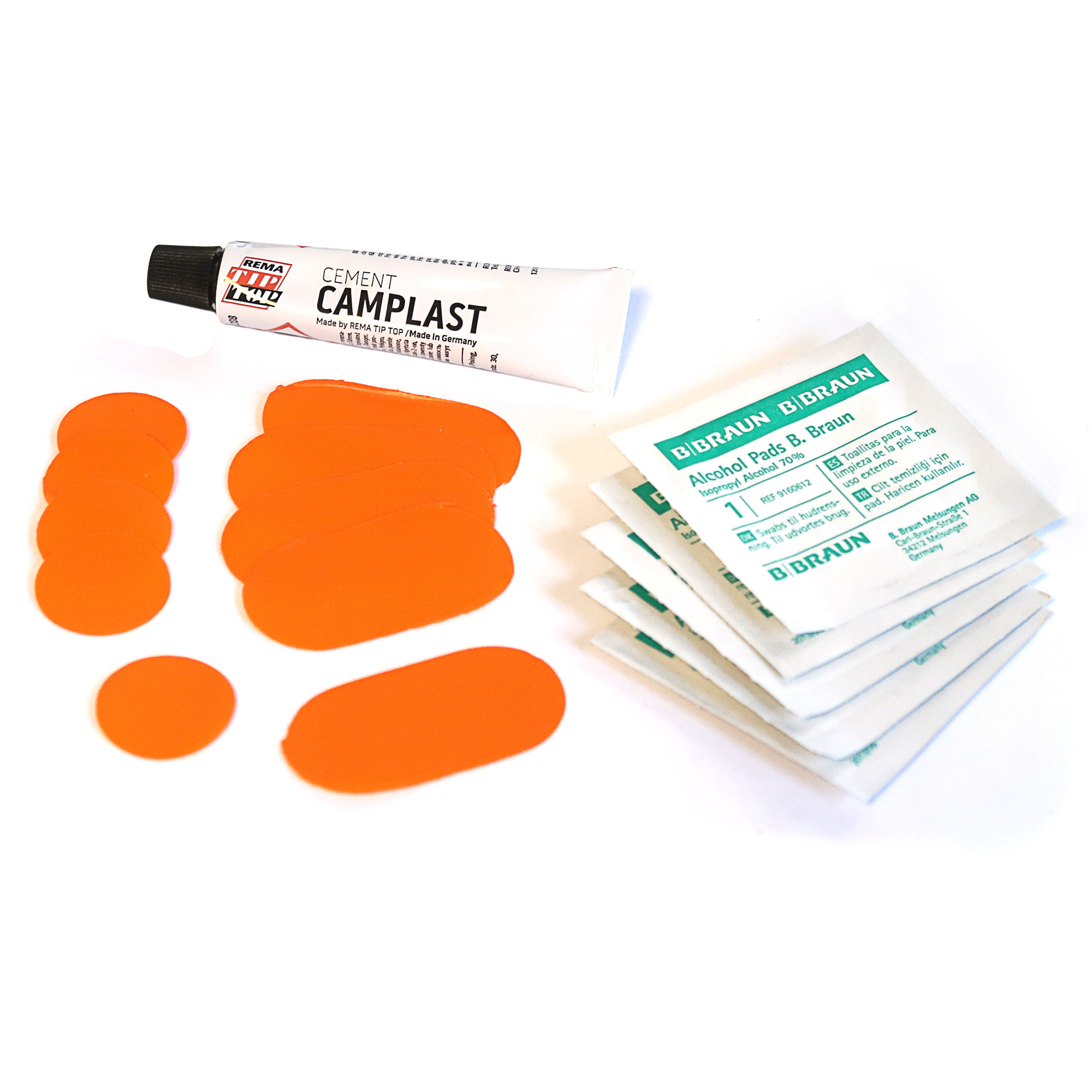 Tubolito Tubo-Patch-Kit Flickzeug mit TipTop Cement Camplast 7 ml