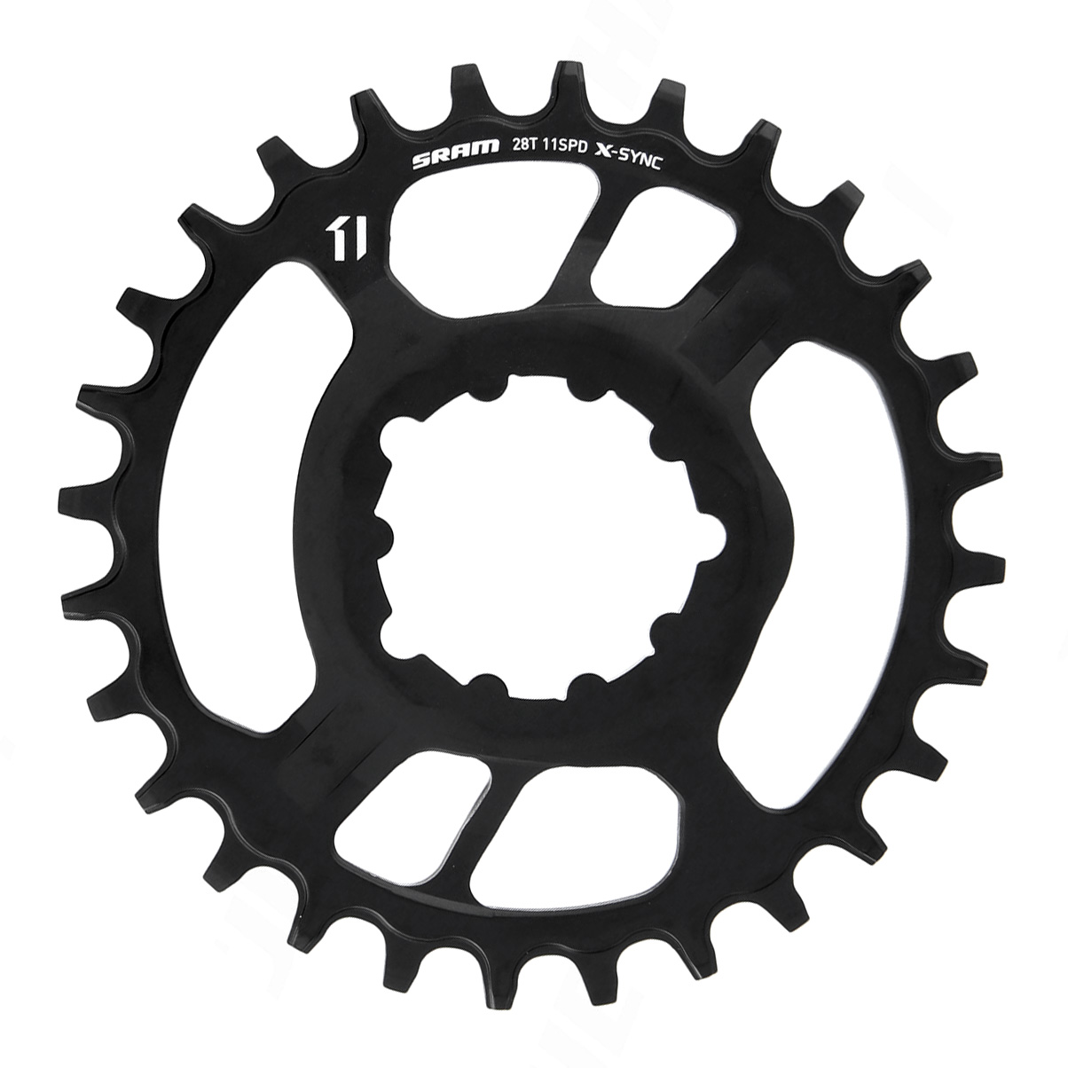 SRAM X-Sync Kettenblatt 28/30/32 Zähne Direct Mount Boost (3 mm Offset) Stahl