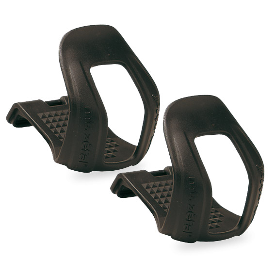 Zefal Christophe 45 Pedalhaken ohne Riemen Schwarz (1 Paar)
