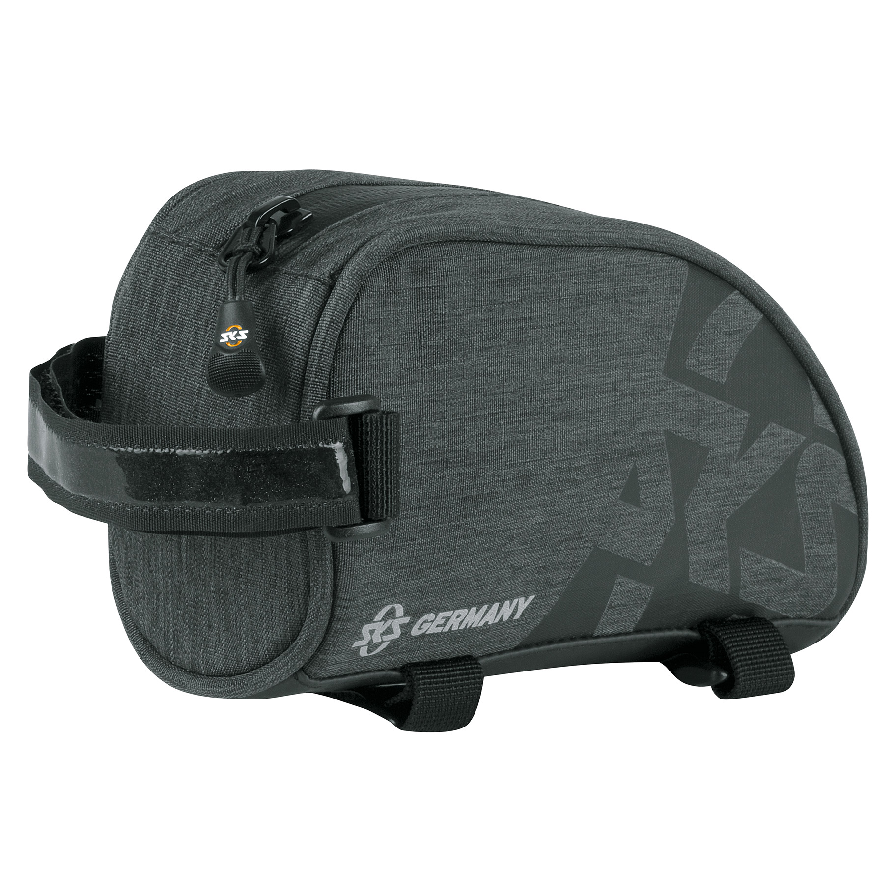 SKS Traveller UP Top Tube Bag Black/Grau 0.8L