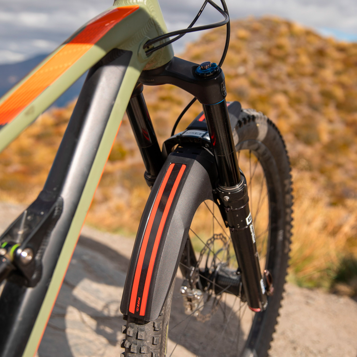 Motorcycle Mudguard Zefal Deflector RM60 Rear FM60 Front MTB