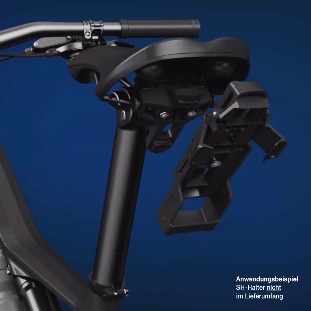 Gaojian Serrure à vélo Portable Pliant Verrouillage avec Support pour