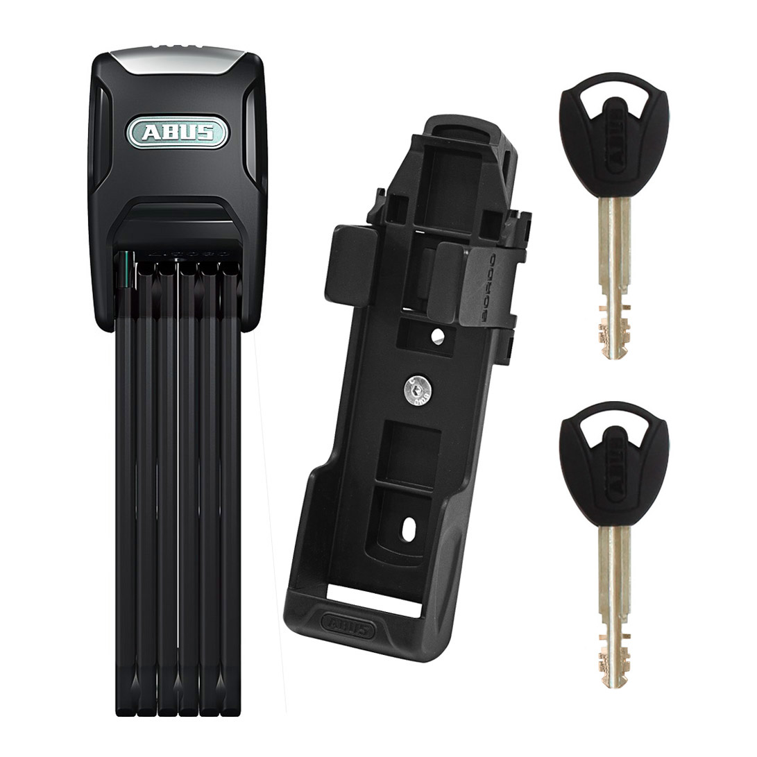 ABUS Bordo Alarm 6000KA SH - Serratura Pieghevole Per Bici Con Allarme 100dB, Acciaio Temprato - Foto 8