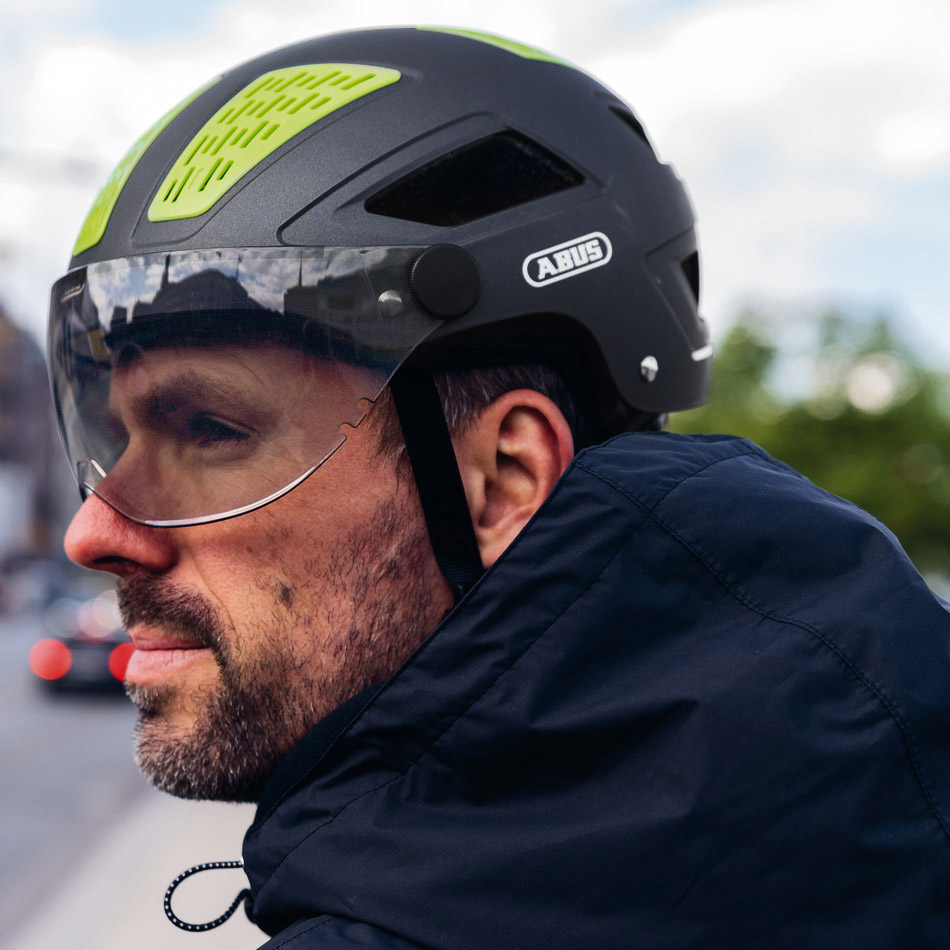 abus unisex adult's hyban with led helmets