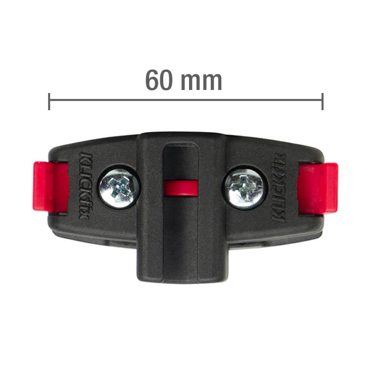 KlickFix Micro 200 EXP expandable Satteltasche 1.5-2.0L mit Sattel Adapter