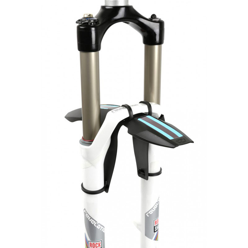 zefal-deflector-fm20-schutzblech-kabelbinder-neu Zefal Deflector FM20 MTB Schutzblech Mudguard Vorne für Federgabel