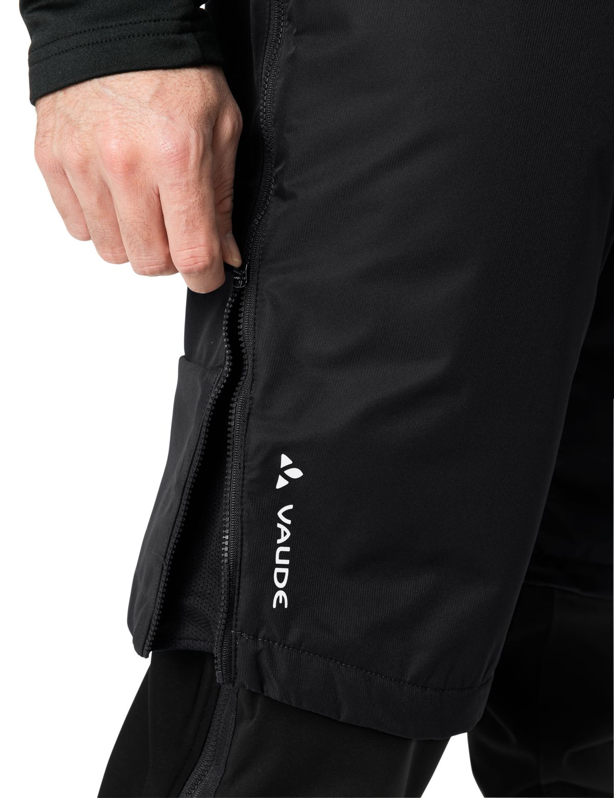 VAUDE Mens All Year Moab ZO Pants III Zip-Off MTB Hose Black M  428320105300