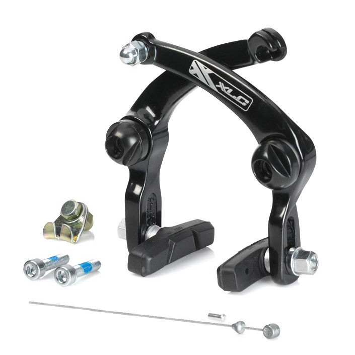 XLC BR-U01 BMX U-Brake Vorne / Hinten Aluminium Schwarz 68 - 91 mm