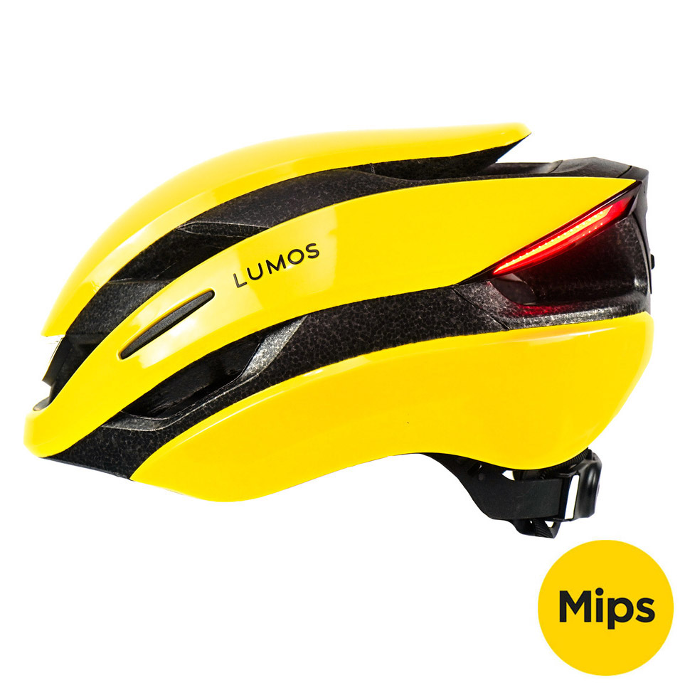Lumos Ultra+ Mips Visor LED Fahrradhelm mit Visier, Blinkern