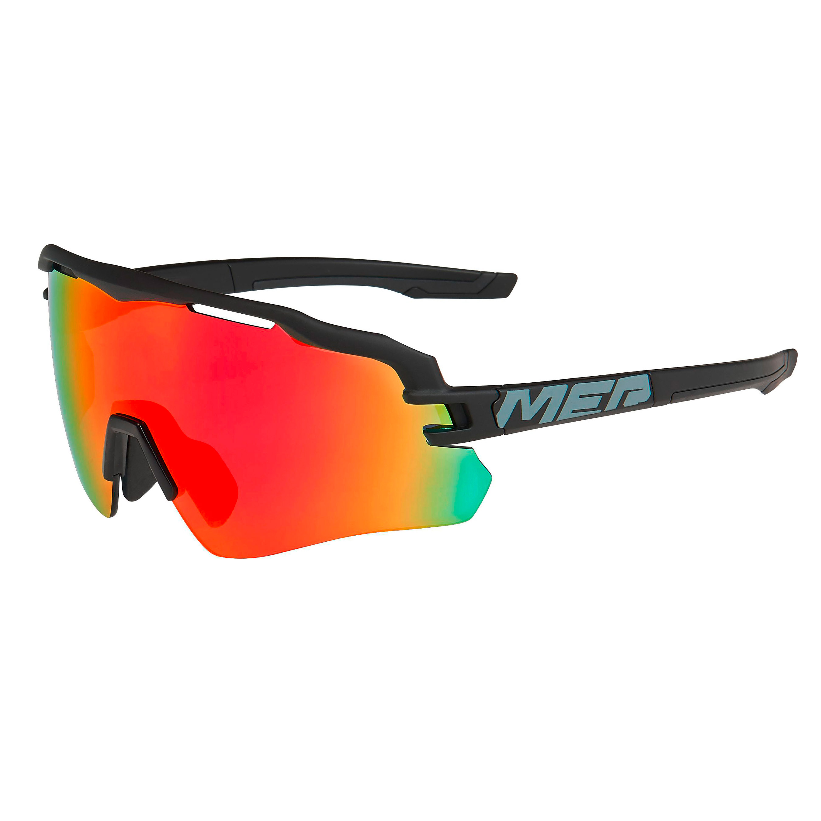Merida Sportbrille Race Mattschwarz / Grau