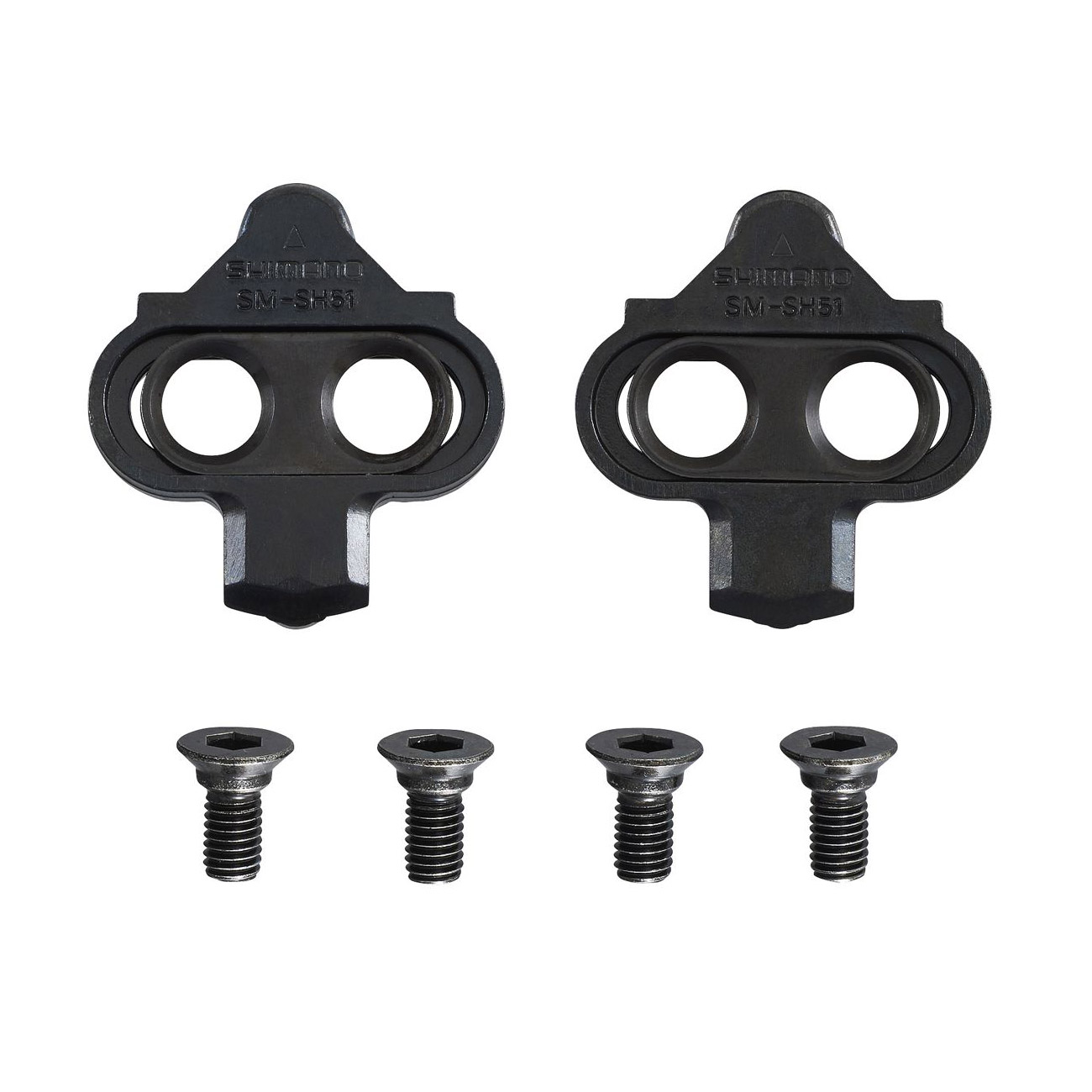 Shimano SPD Cleats SM-SH51 MTB Schuhplatten Schwarz (Einfachausstieg)