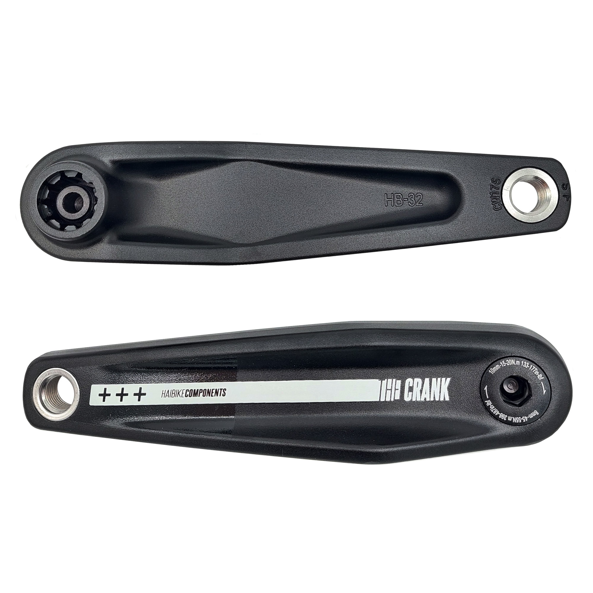 Haibike Components TheCrank+++ Kurbelset ISIS 170/175mm