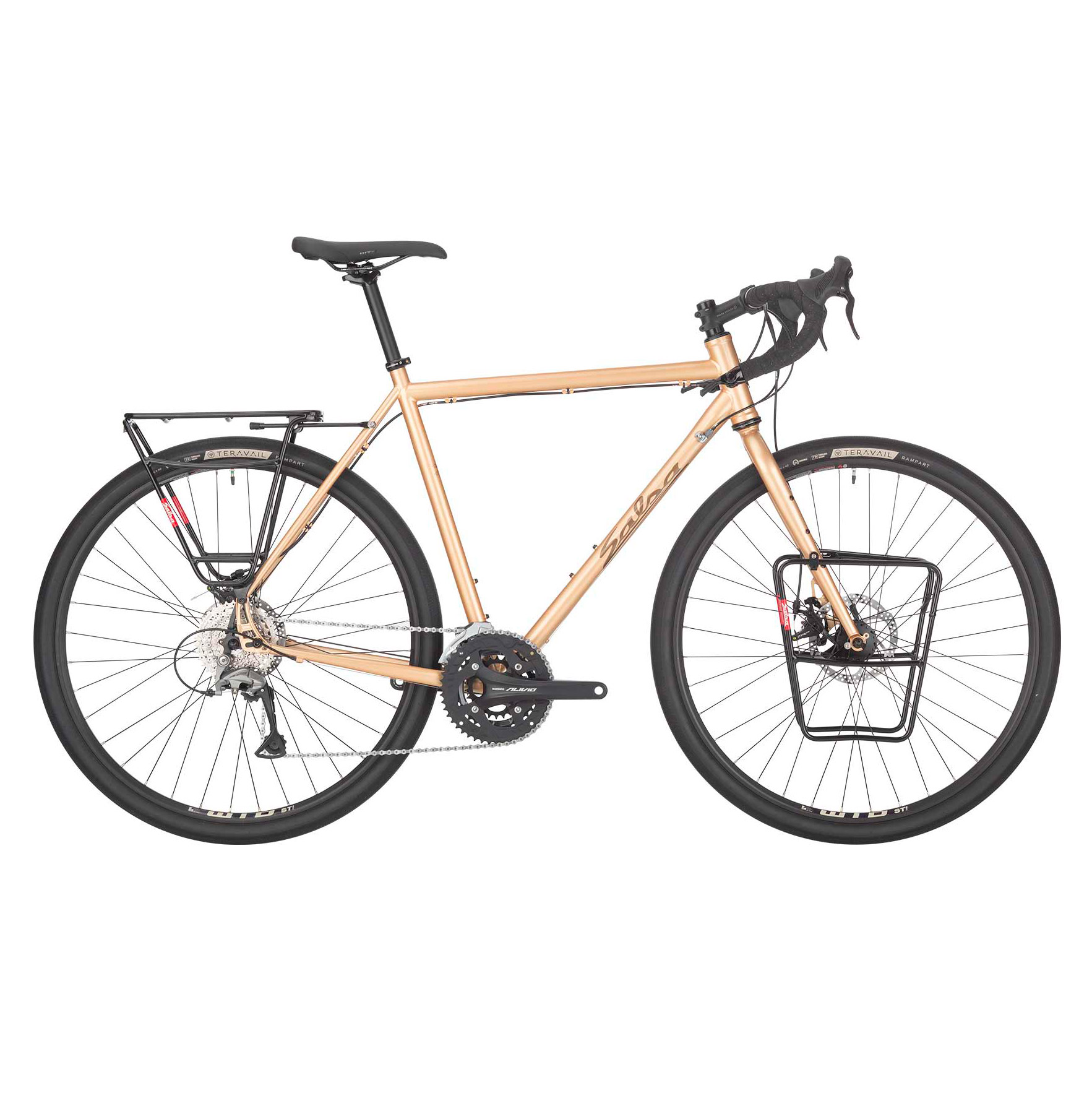 Salsa Marrakesh Alivio Reisekomplettrad 700C Gold