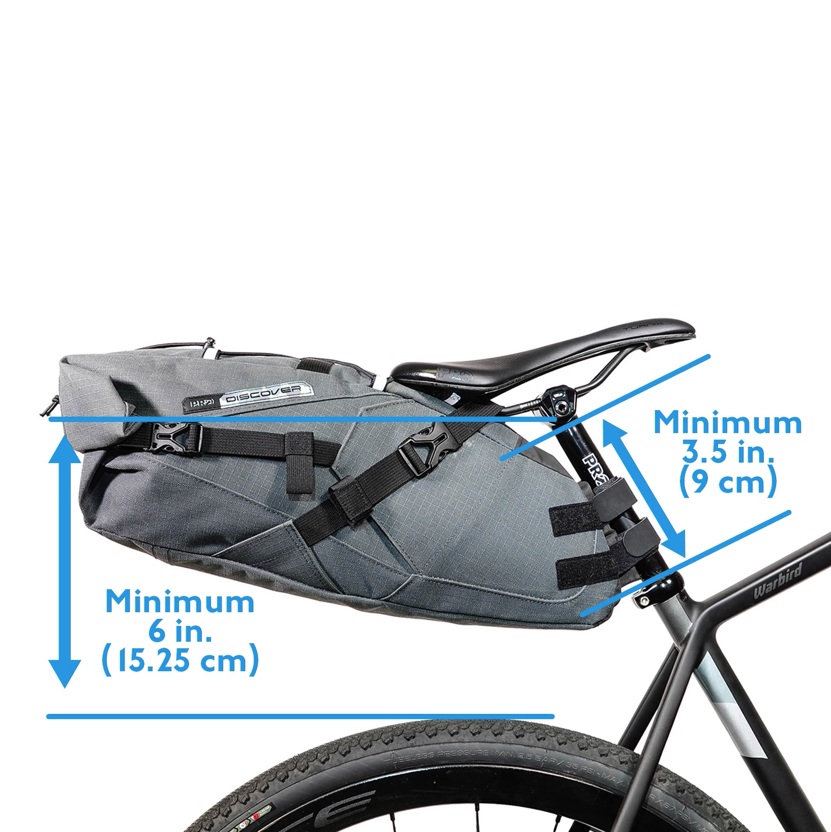 pro-discover-seatbag-0002 PRO Discover Seat Bag Satteltasche Grau 15L