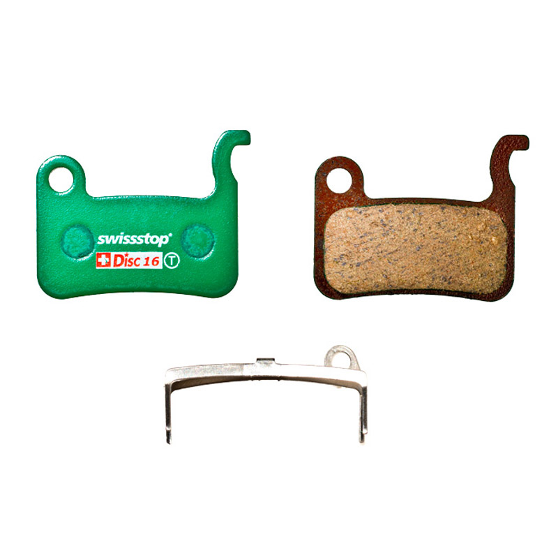 SwissStop Disc 16 C Bremsbeläge organisch für Shimano XTR / XT / LX / Deore / SLX, TRP Dash