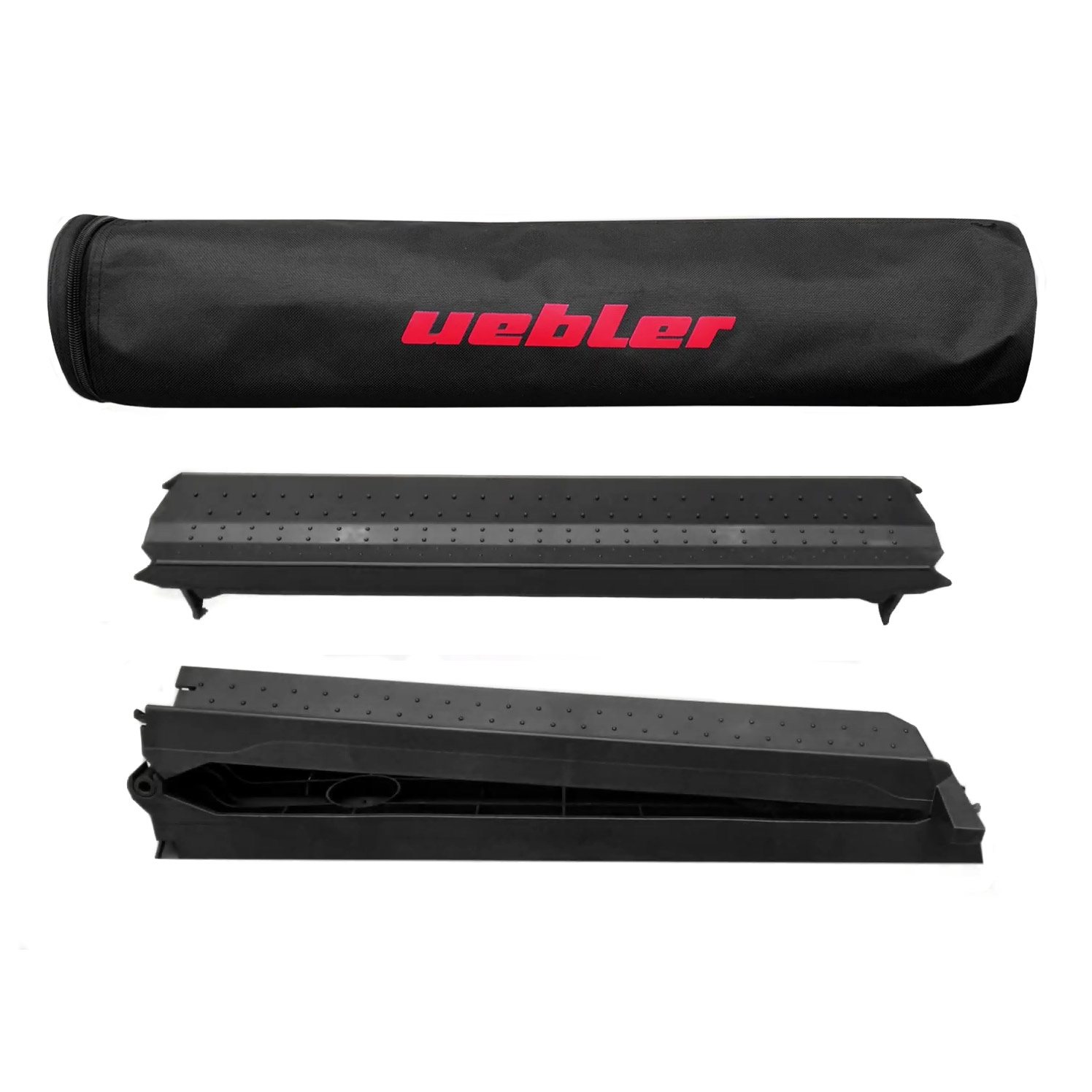 Uebler Auffahrschiene faltbar mit Überfahrschiene 19950 für i21, i31, i41, F14, F24, F34