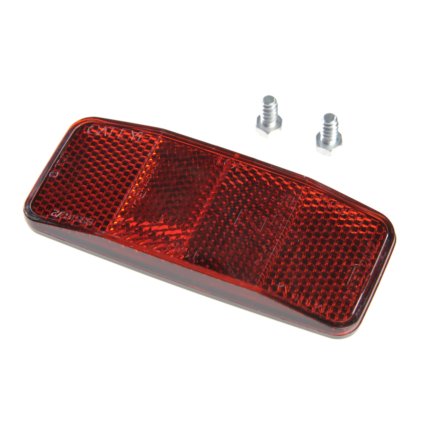 Cateye RR-395 BTR Rack Z Reflektor Rückstrahler Rot (50/80 mm Lochung)