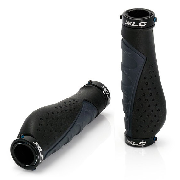 XLC GR-S07 Fahrradgriffe Ergonomisch Schwarz / Grau