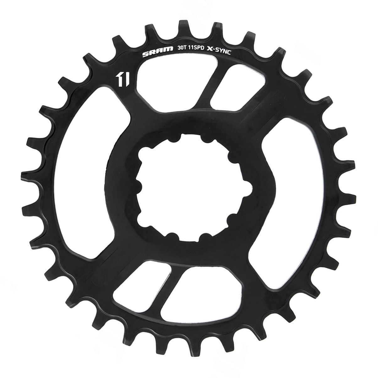 SRAM X-Sync Kettenblatt 28/30/32 Zähne Direct Mount Boost (3 mm Offset) Stahl
