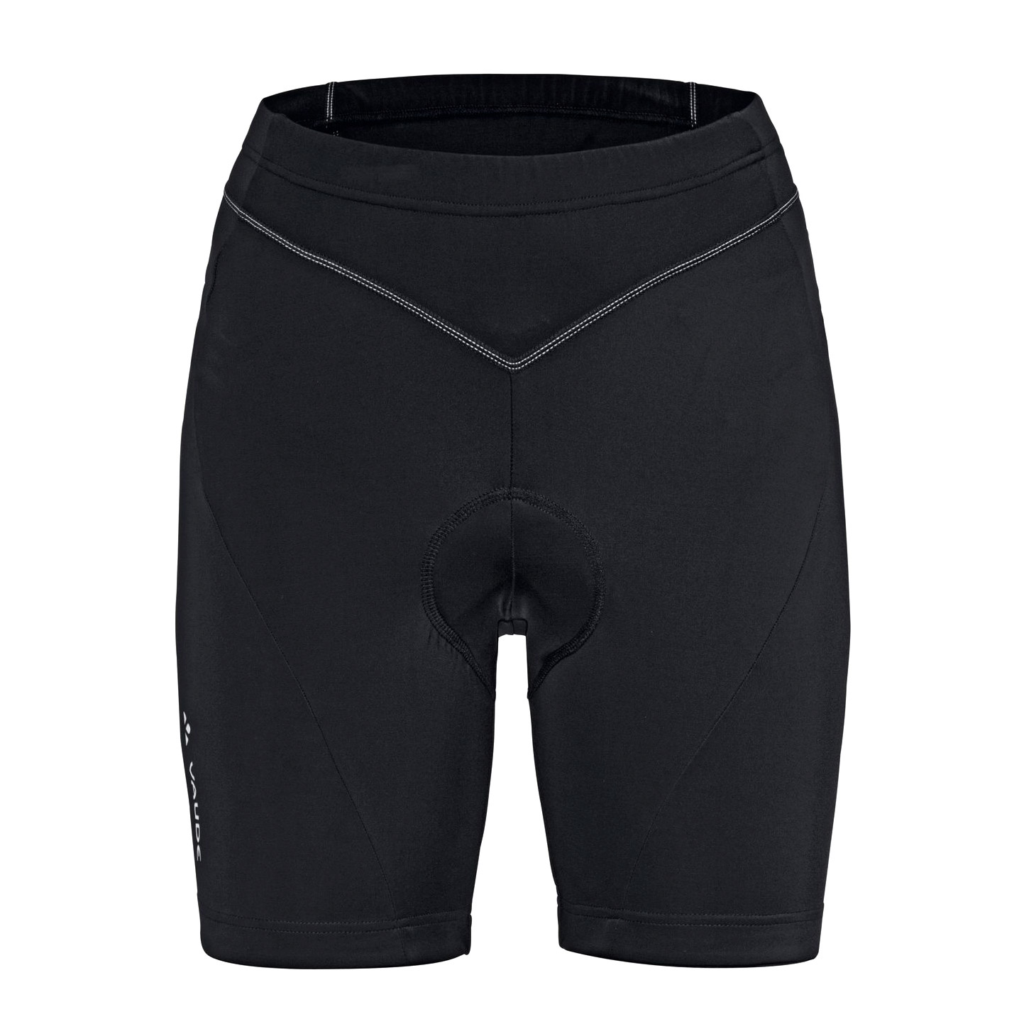 VAUDE Womens Active Pants Radhose mit Sitzpolster Schwarz