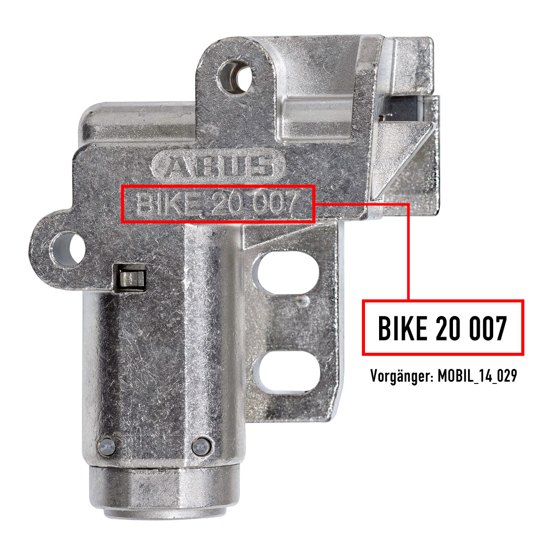Serrure Compartiment Batterie ABUS BLO CUB IT1 XPlus Pour Vélos Électriques Cube
