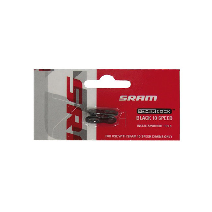 SRAM PowerLock 10-fach Kettenschloss Schwarz 85.2737.270.074