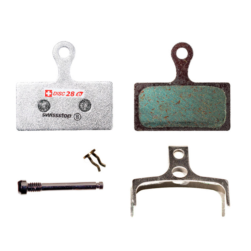 swissstop-disc28e-bremsbelaege SwissStop Disc 28 E Bike Bremsbeläge für Shimano XTR / XT / SLX / Deore, FSA, Rever