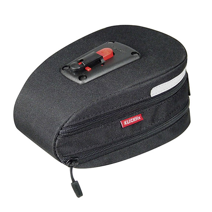 KlickFix Micro 200 EXP expandable Satteltasche 1.5-2.0L mit Sattel Adapter