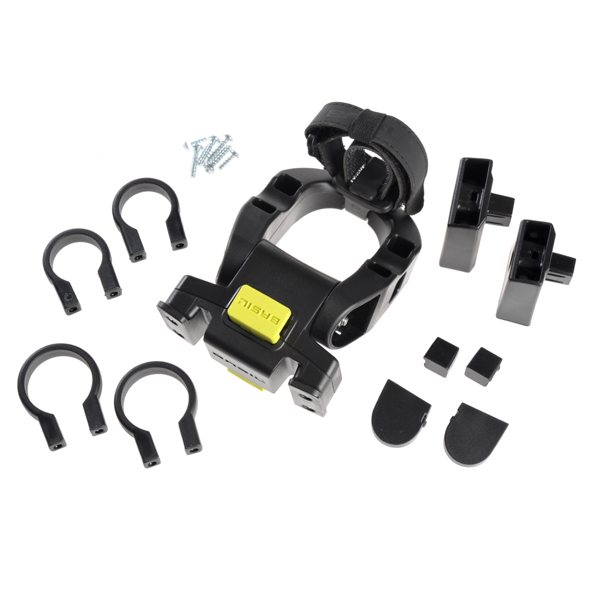 Basil KF Handlebar Holder Lenkerhalter für KlickFix Adapterplatten Schwarz 70177