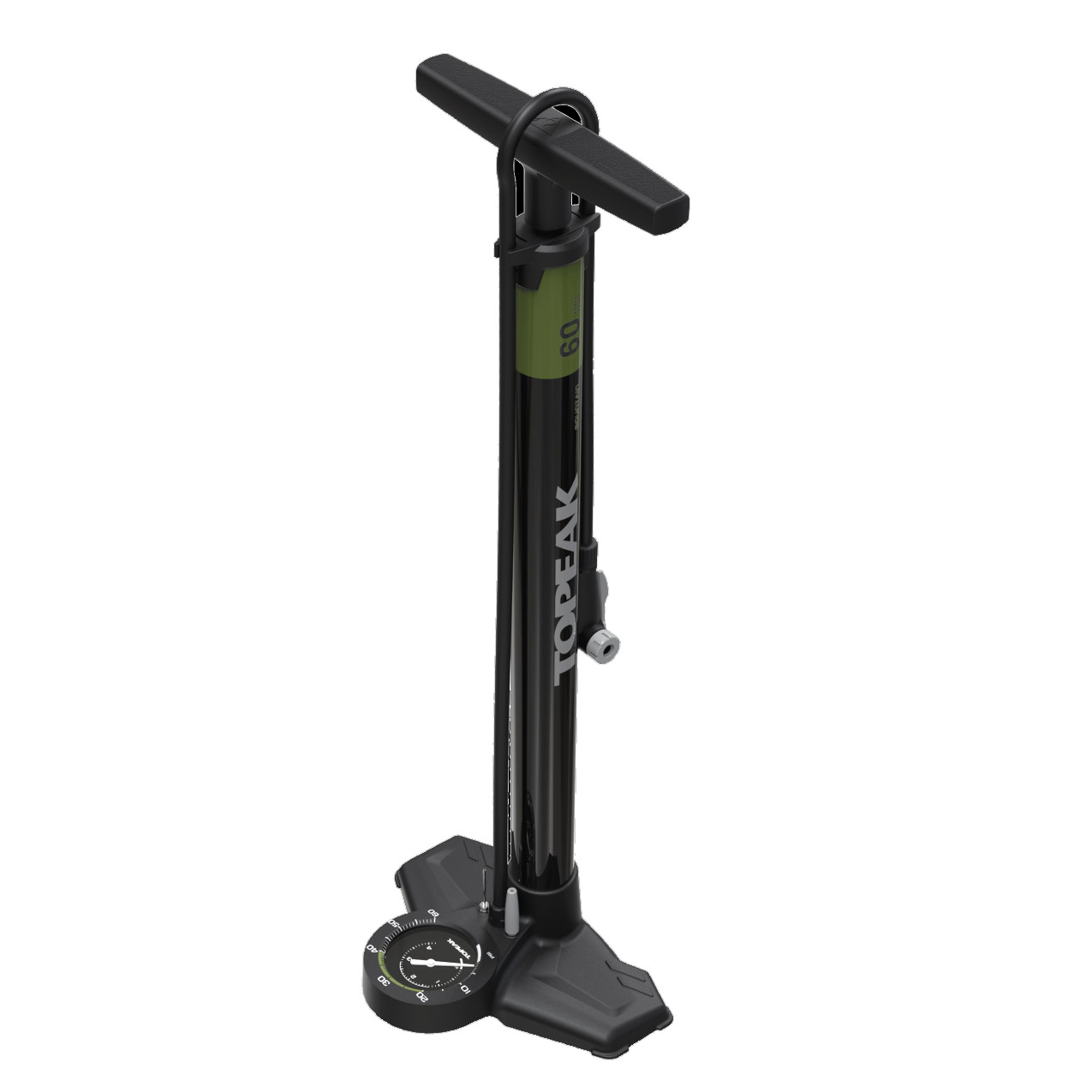 Topeak JoeBlow Mountain EX mit TwinHead Standpumpe 4 Bar