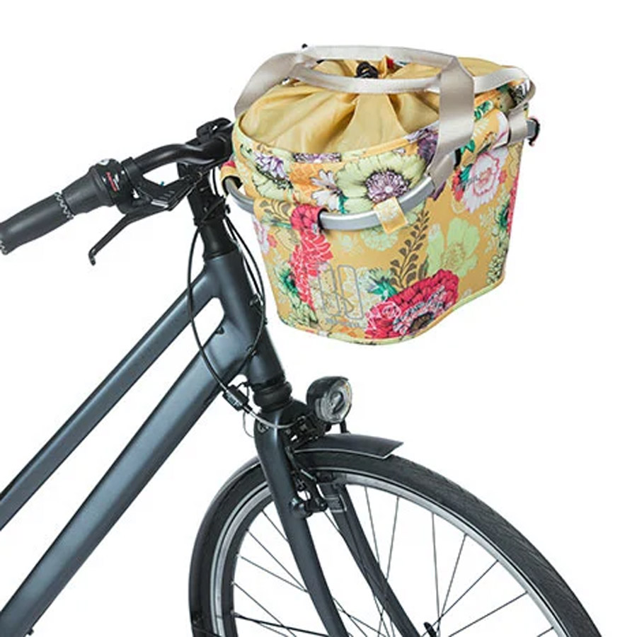 Basil 2Day Carry All Front Bike Handlebar Basket for KlickFix Halter