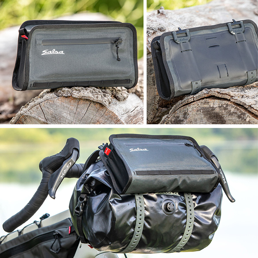 Salsa EXP Series Front Pouch Handlebar Bag 2.4L BG8425
