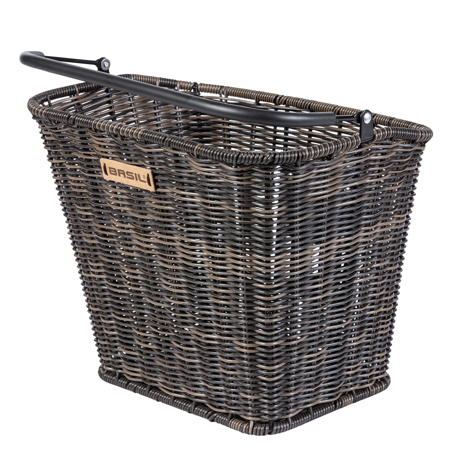 Basil Bremen Rattan Look Fahrrad Lenkerkorb Braun