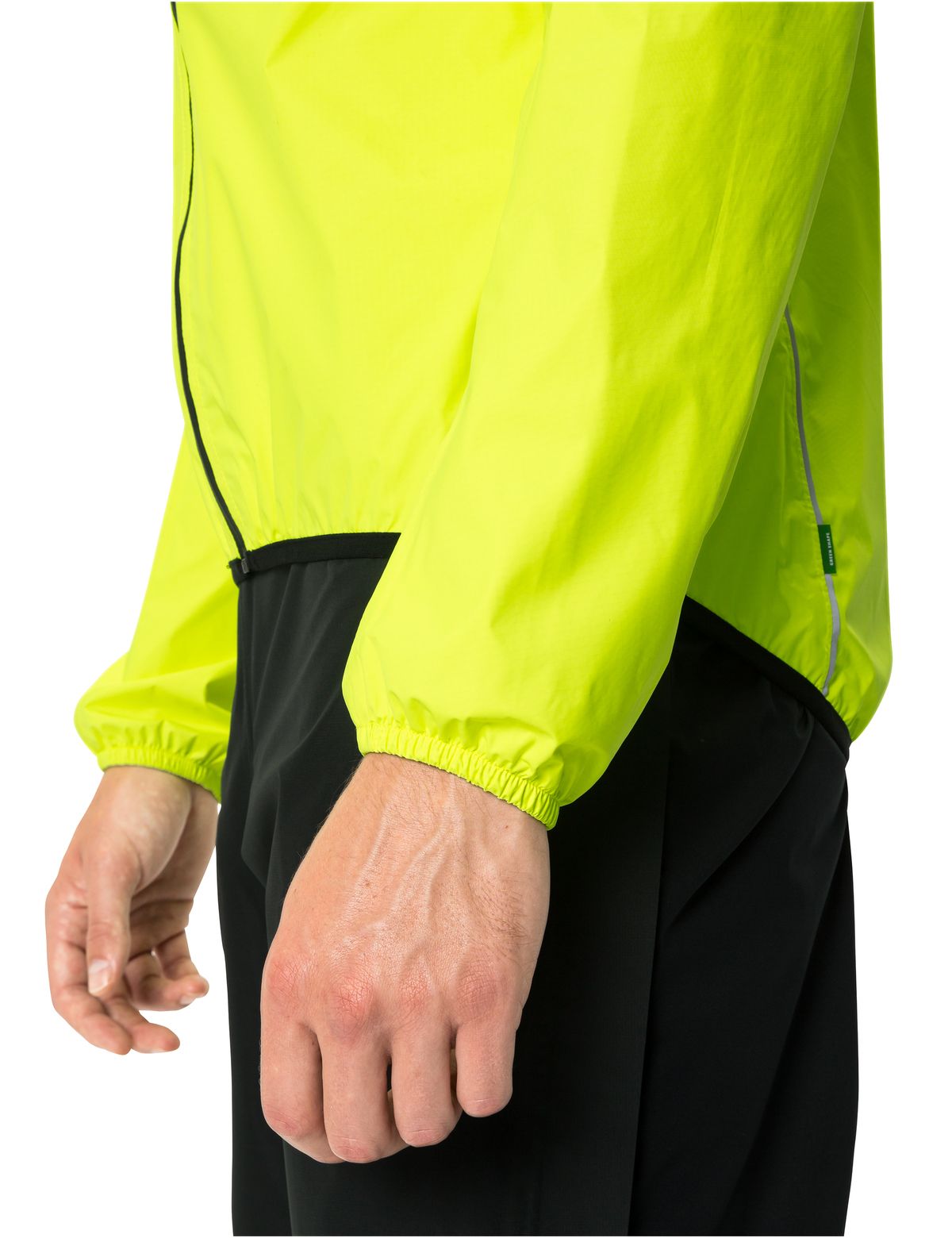 VAUDE Mens Drop Jacket III Regenjacke | Neon Yellow | M | 049791365300