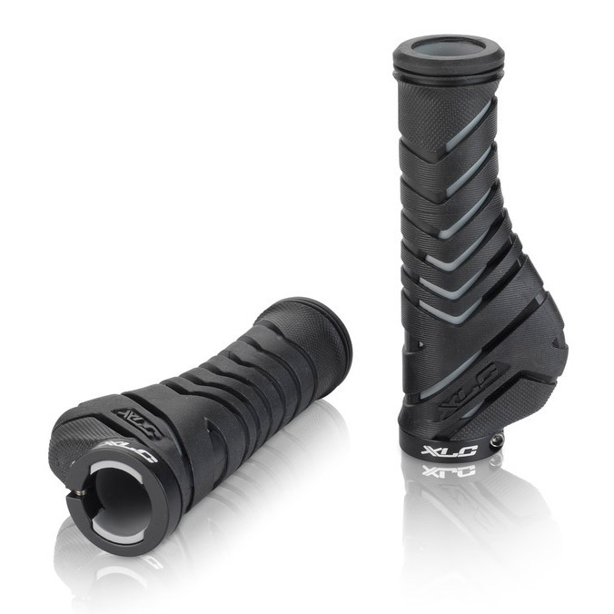XLC GRS30 Bike Grips Ergonomisch Black /Grau 2501583864