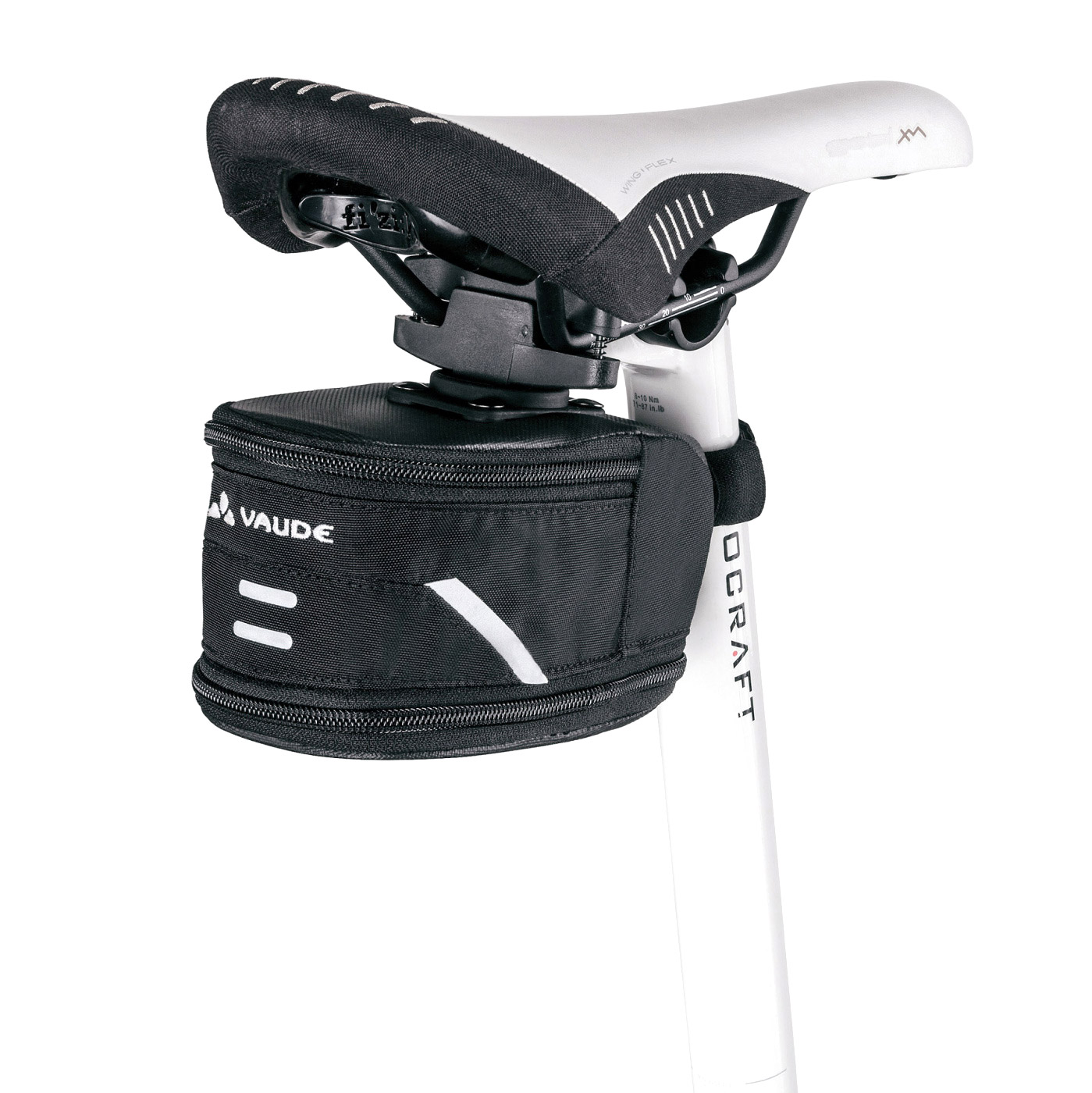 VAUDE Tool Satteltasche 1.1 (M) bis 2.5 Liter (XL) Schwarz