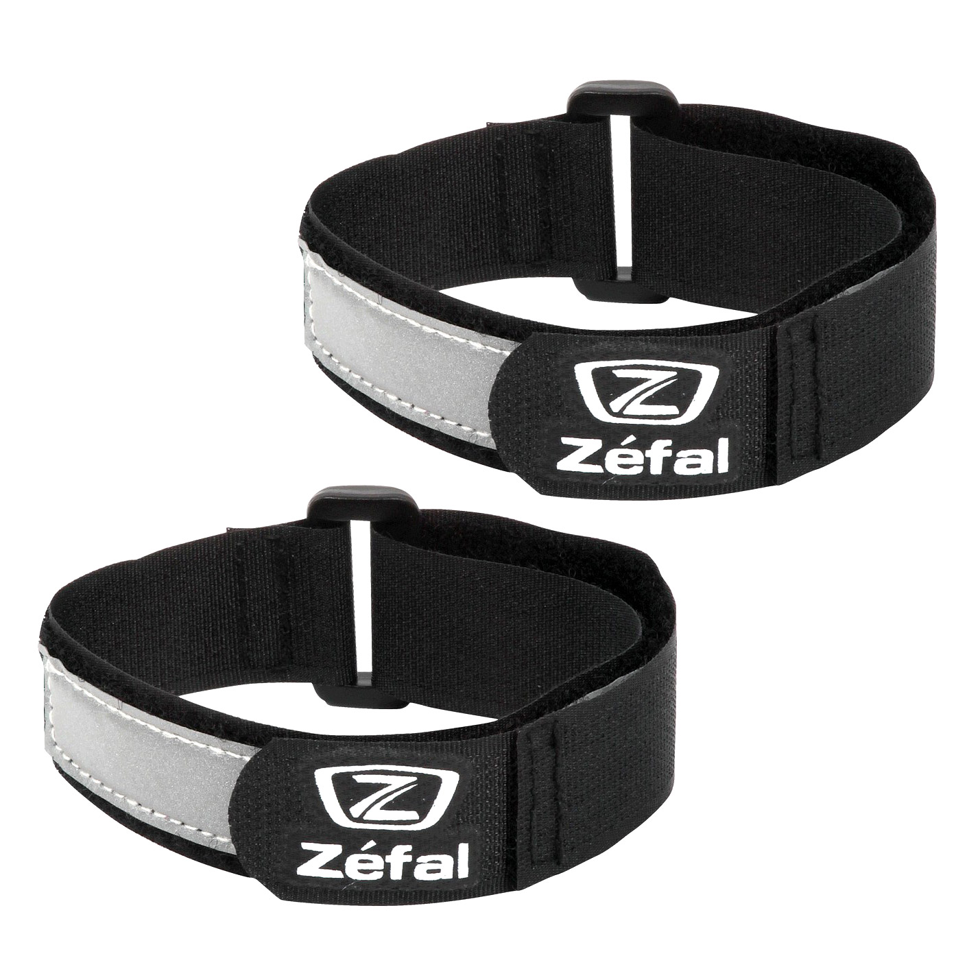 Zefal Doowah Hosenband Black with Reflexstreifen 2 Stück