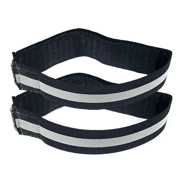 Hosen-Klettband for Fahrradfahrer with Reflexstreifen 2 Stück