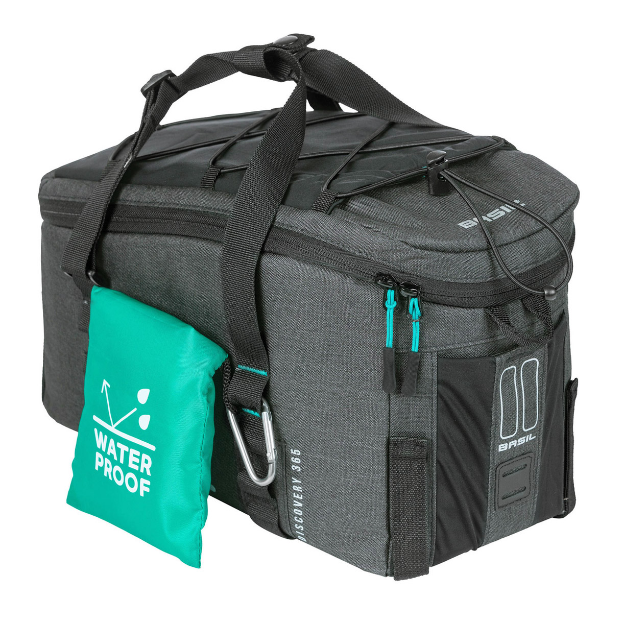 Basil Discovery 365D Trunkbag Gepäckträgertasche 9L MIK, Racktime