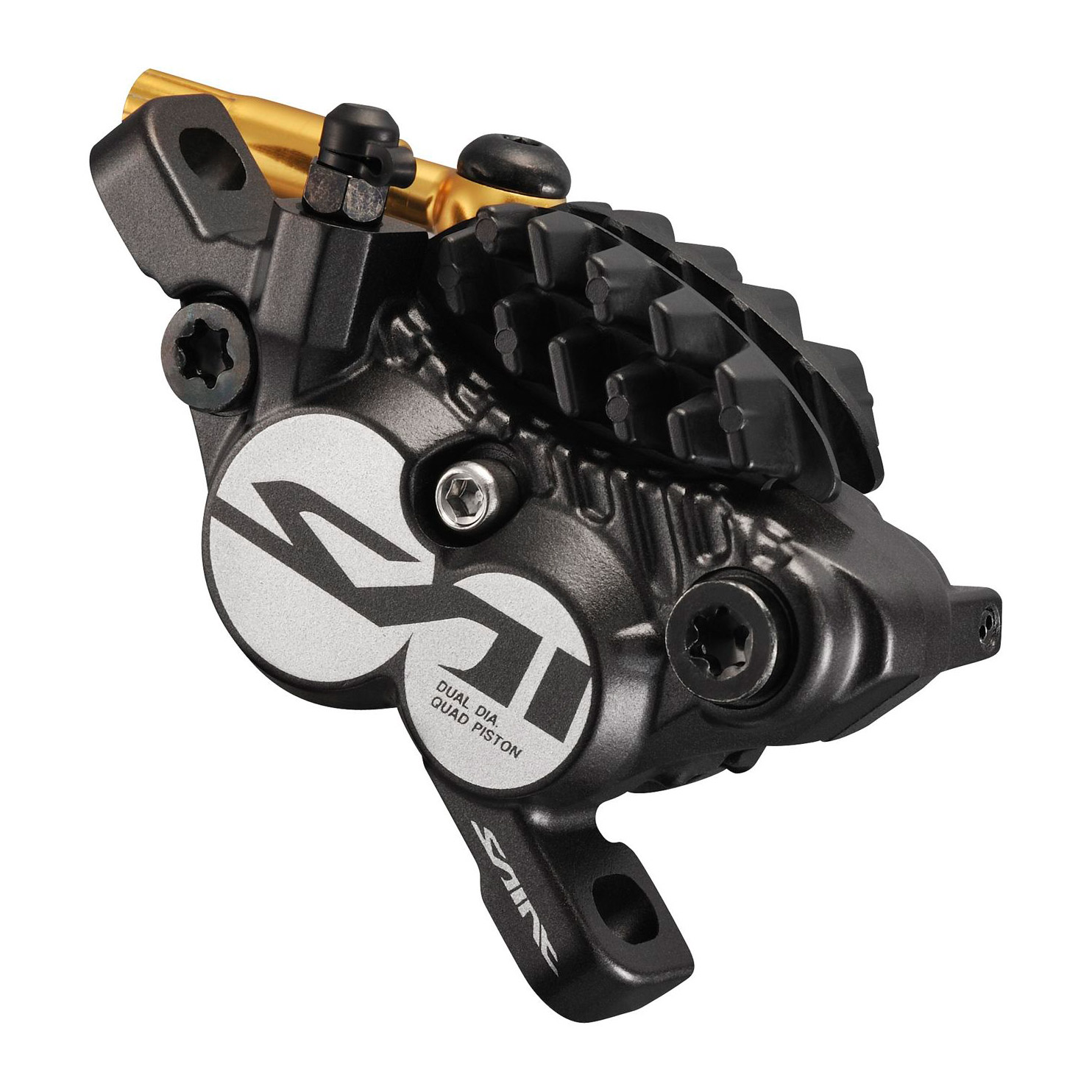 Shimano Saint BR-M820 4-Kolben-Bremssattel mit H03C Metallbelag