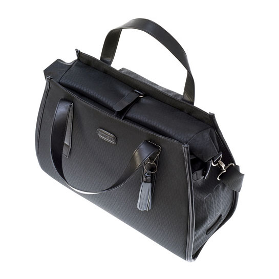 Basil Noir Business Bag Gepäckträgertasche wasserdicht 17L